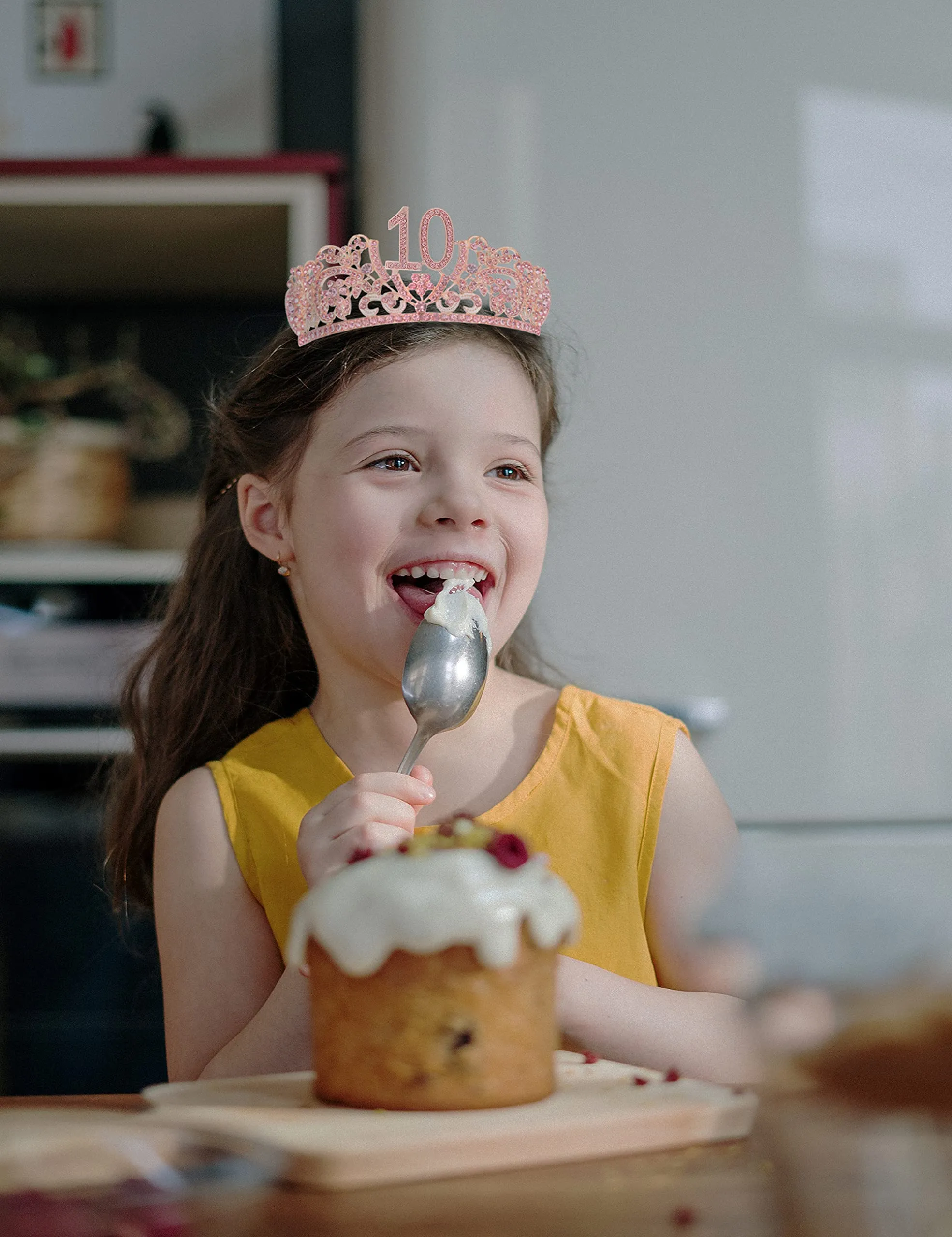 10th Birthday,10th Birthday Decorations for Girls,10th Birthday Tiara and Sash,10th