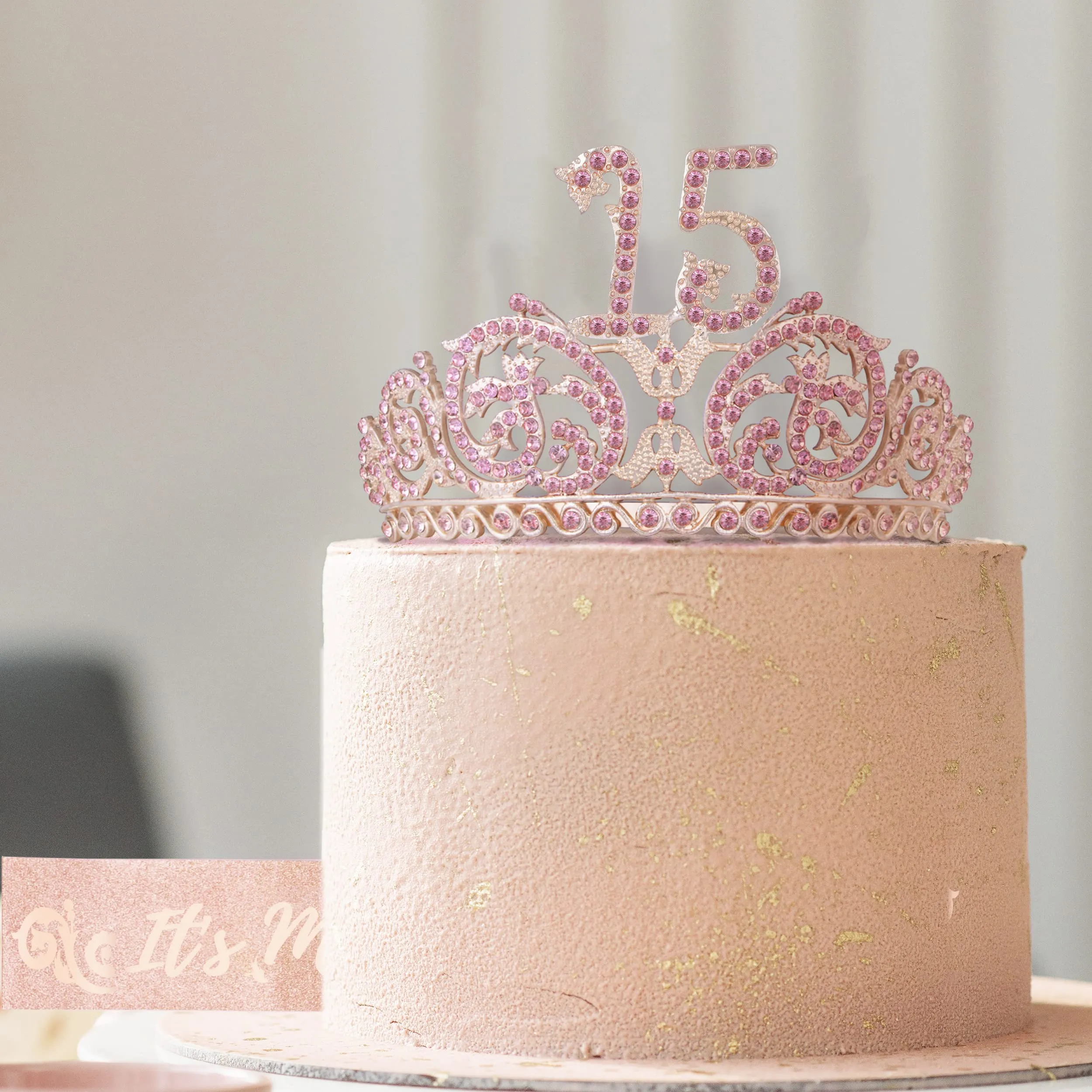 15th Birthday, 15th Birthday Gifts for Girls, 15th Birthday Tiara and Sash, 15th Birthday