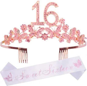 16th Birthday Decorations Party Supplies, 16th Birthday Gifts for Women, 16th Birthday