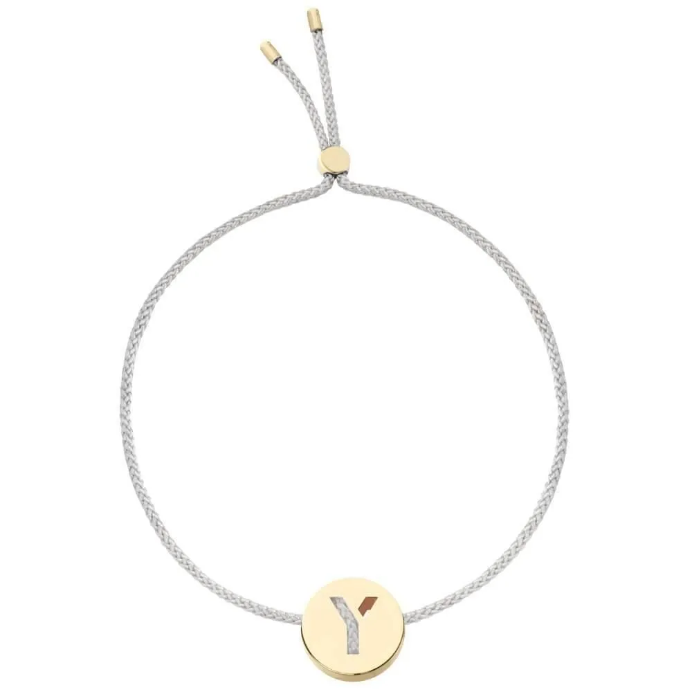 ABC's - Y 18K Gold Plated Bracelet