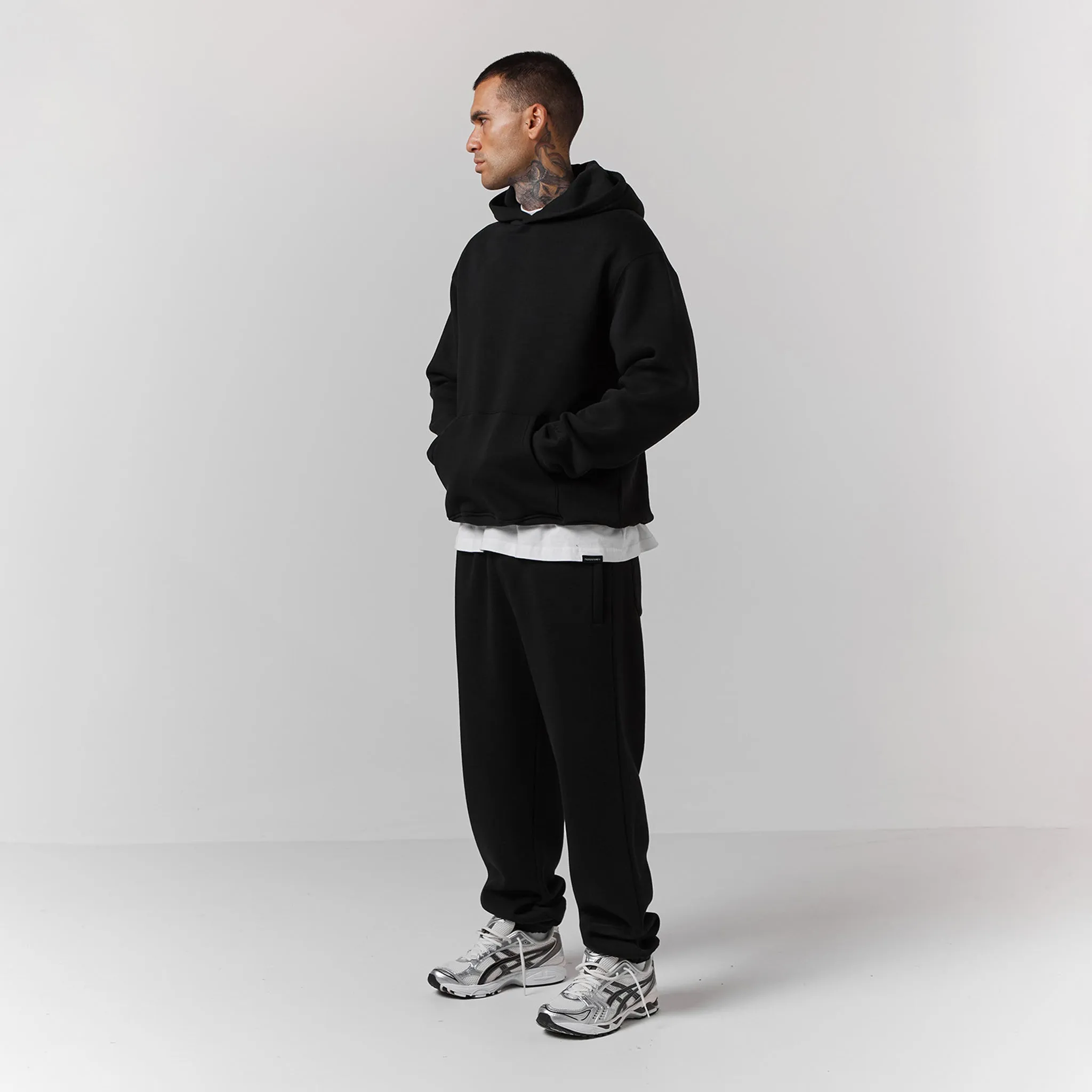 Box Fit Tracksuit | Black