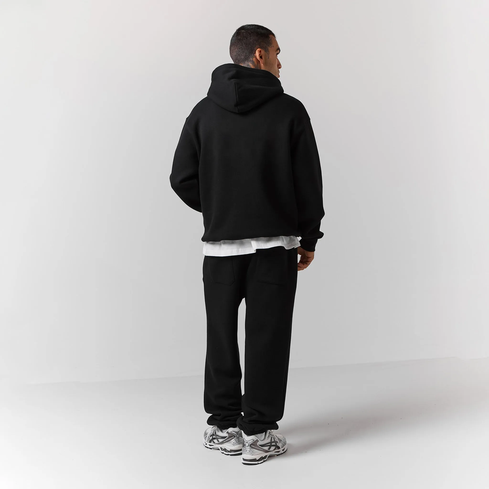 Box Fit Tracksuit | Black