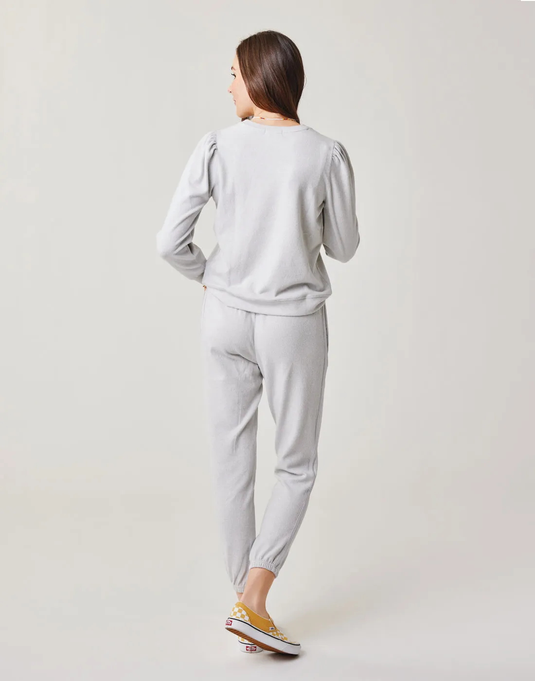 Chelsea Jogger: Light Grey Heather