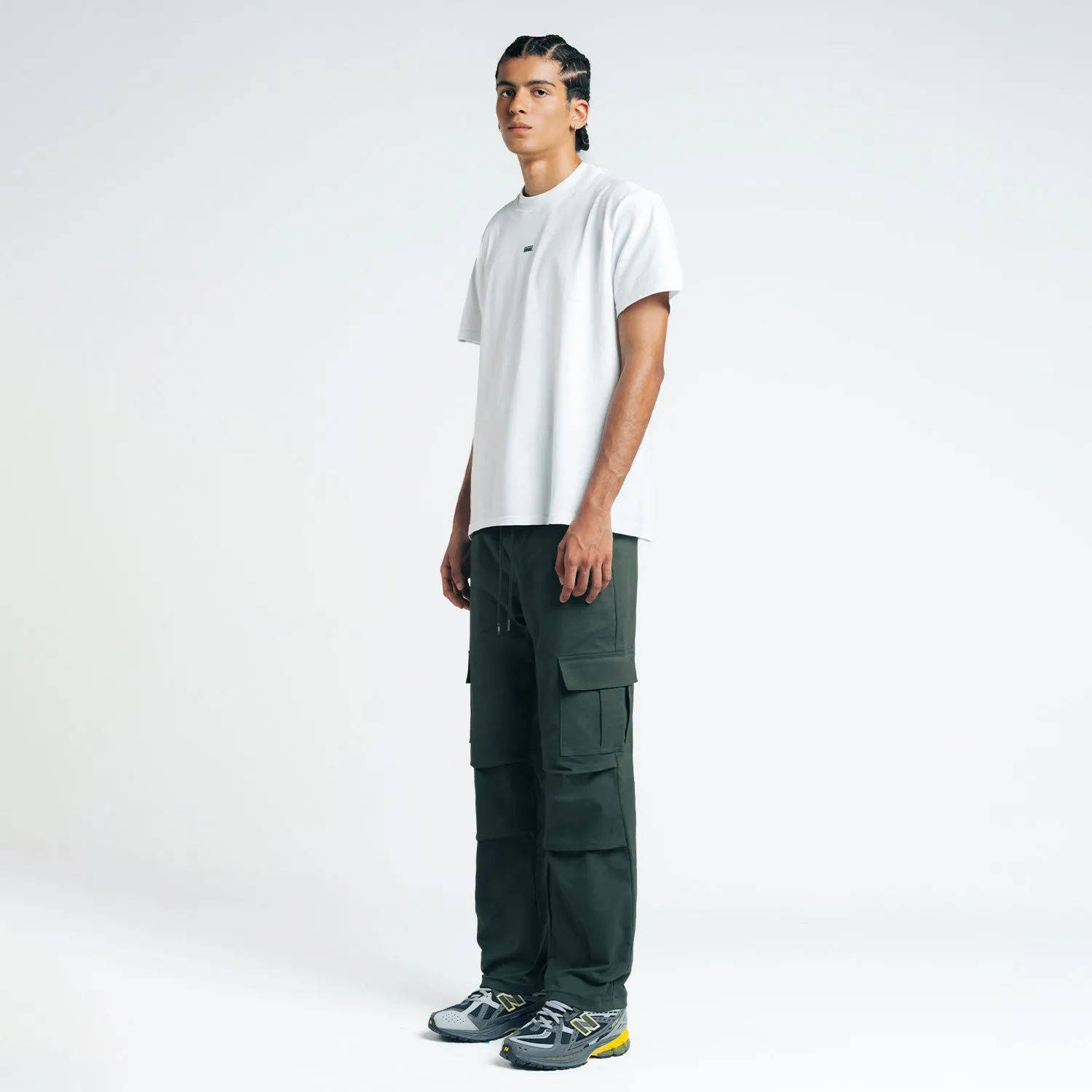 Classic Drill Jogger - Military Green