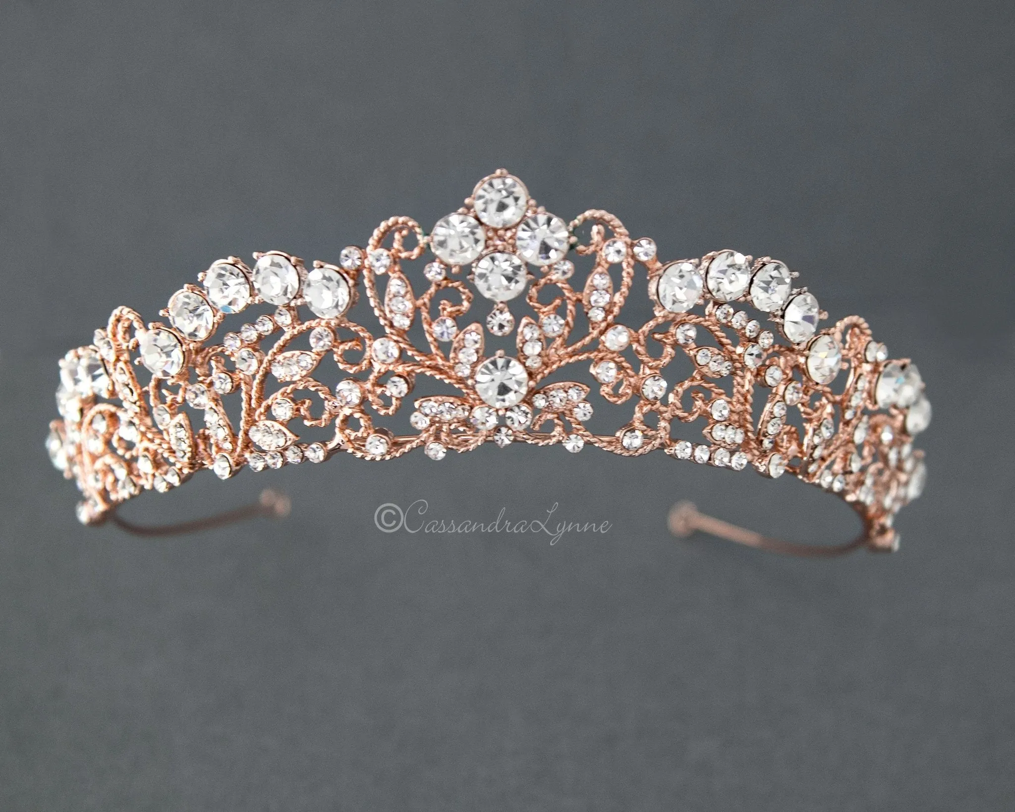 Classic Filigree Wedding Tiara