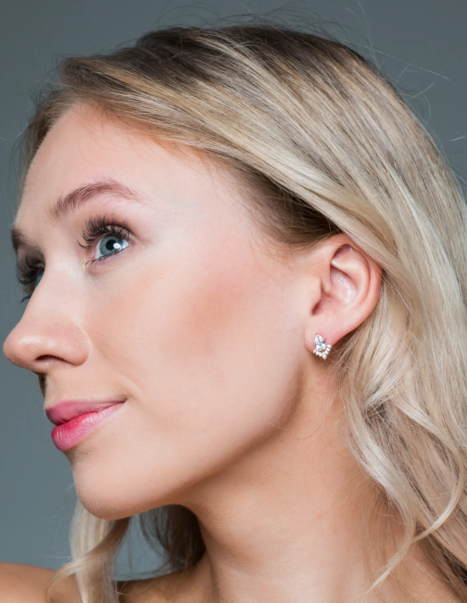 Georgini Iconic Bridal Penelope Earring - Rose Gold