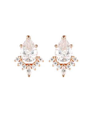 Georgini Iconic Bridal Penelope Earring - Rose Gold