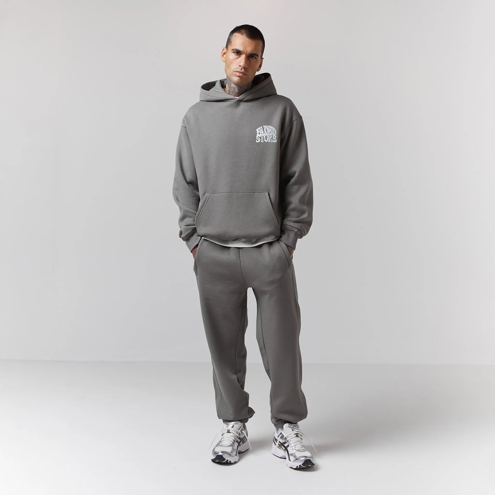 Olive Smoke Gothic Tracksuit for Men and Women - Stylish and Comfortable Athletic Wear