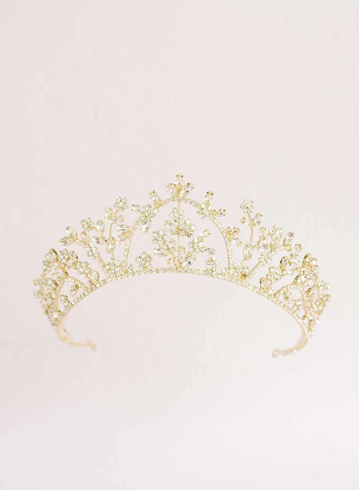 Majestic raised crystal tiara - Style #2150