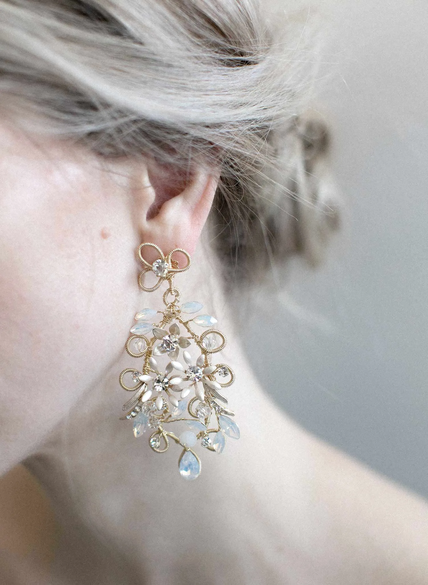 Mermaid's chandelier earrings - Style #911