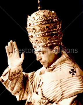 Pope Pius XII with Tiara