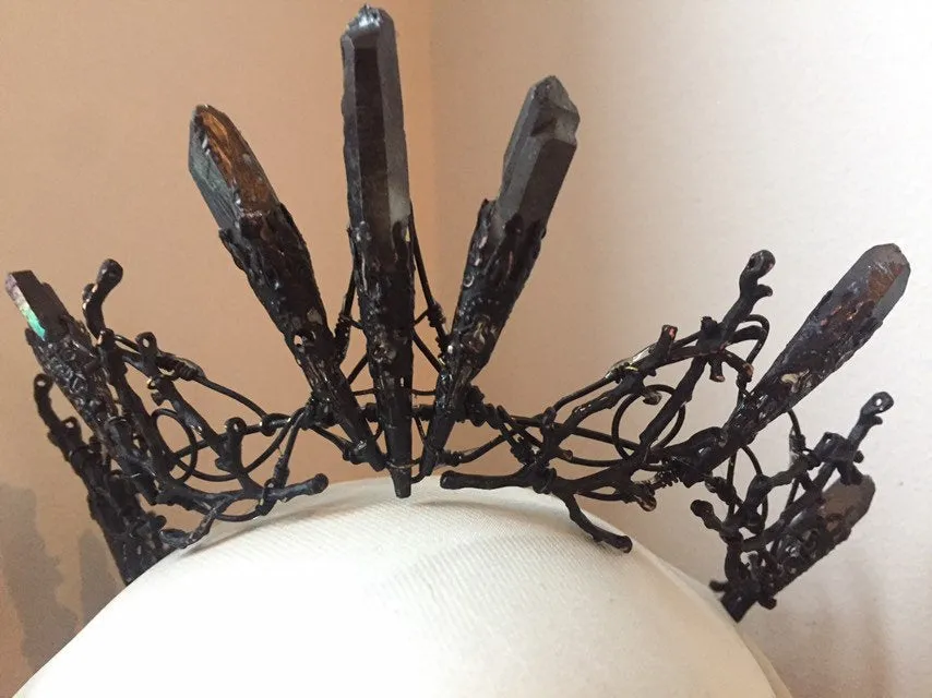 The DARK VENUS Crystal Crown