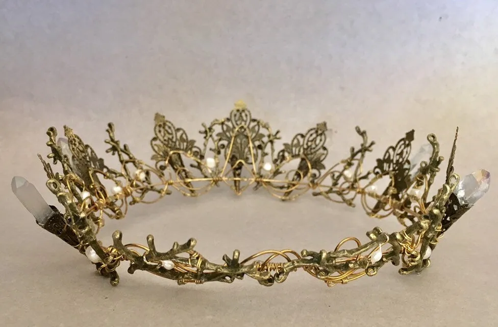 The EVANGELINE FULL Angel Aura Crown