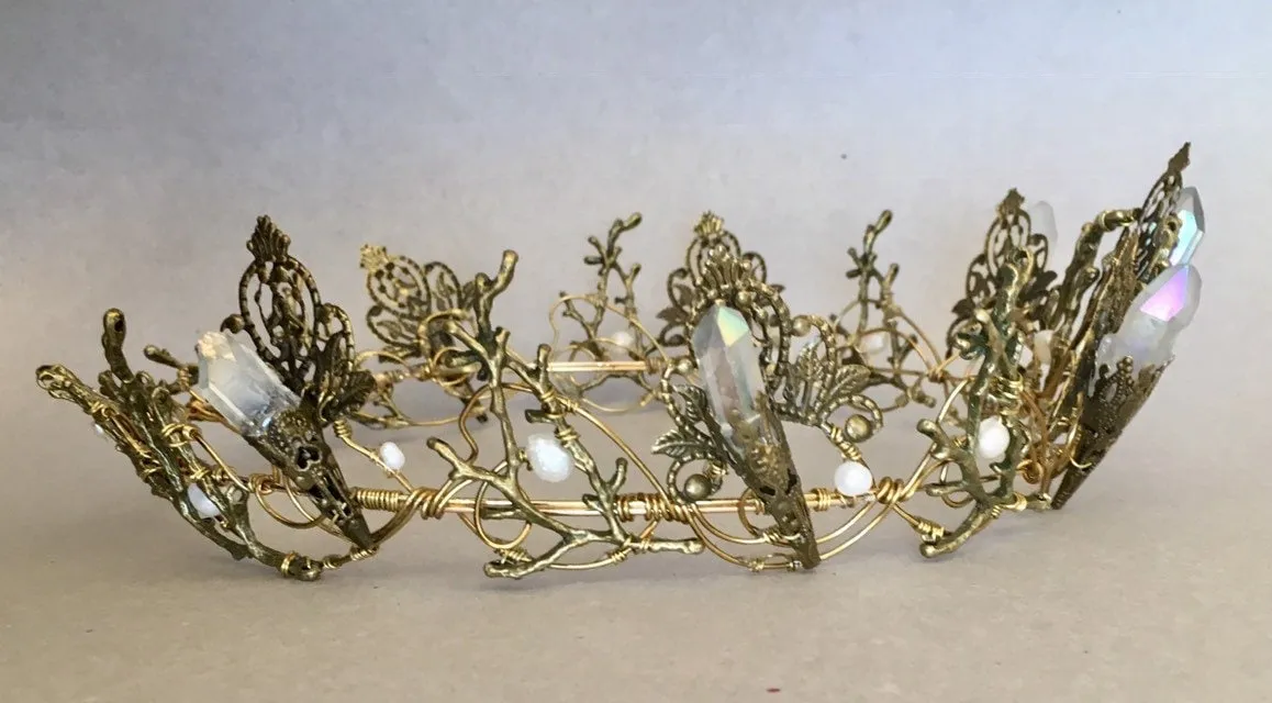 The EVANGELINE FULL Angel Aura Crown