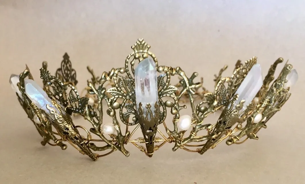 The EVANGELINE FULL Angel Aura Crown