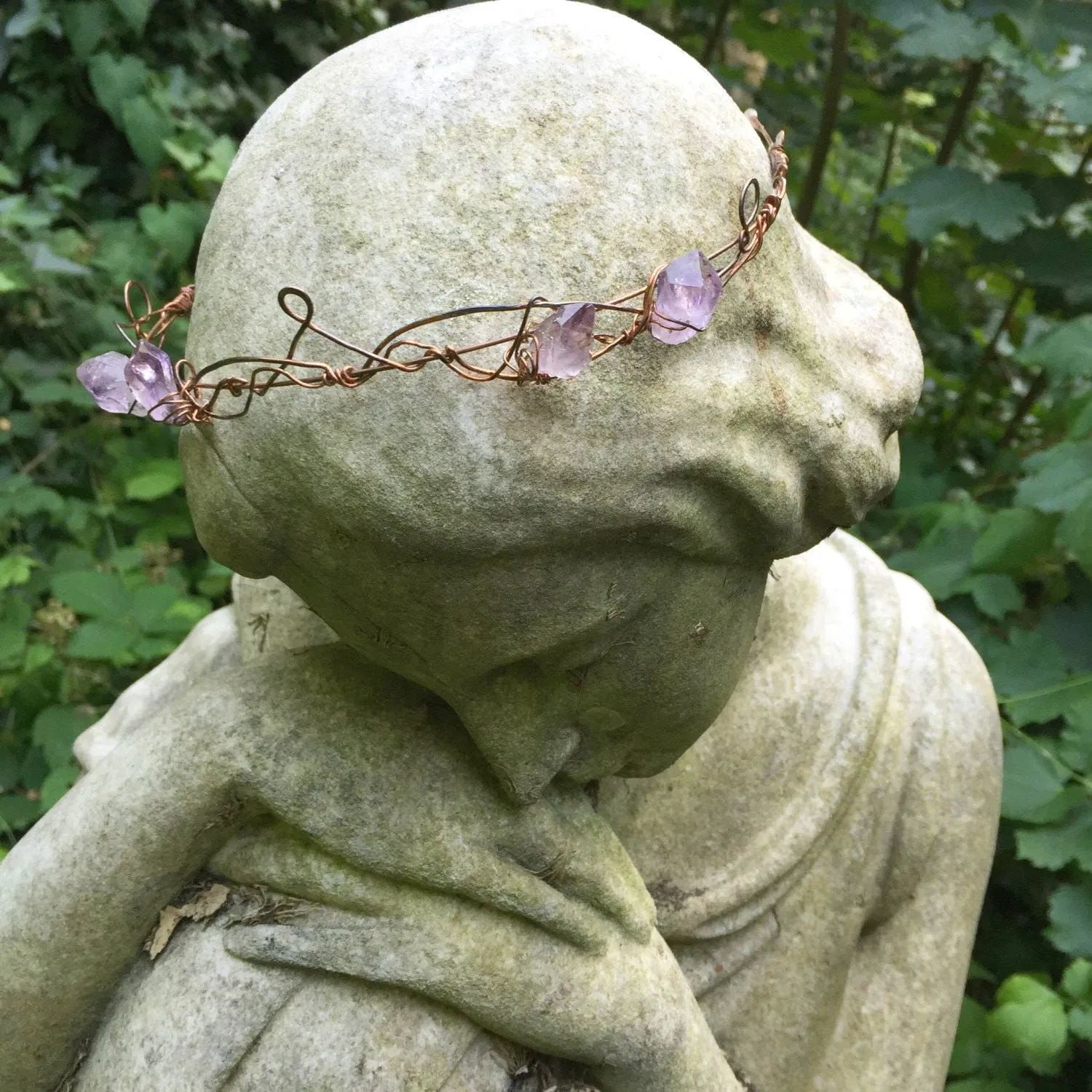 The EVELYN Amethyst Crown