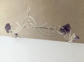 The EVELYN Amethyst Crown